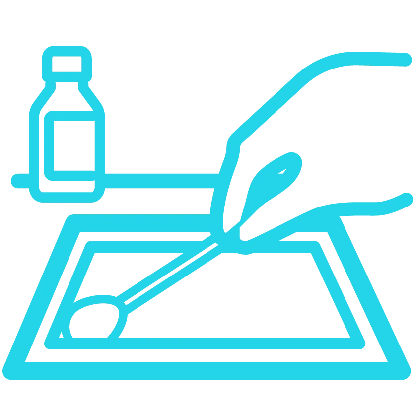 environmental surface sampling icon